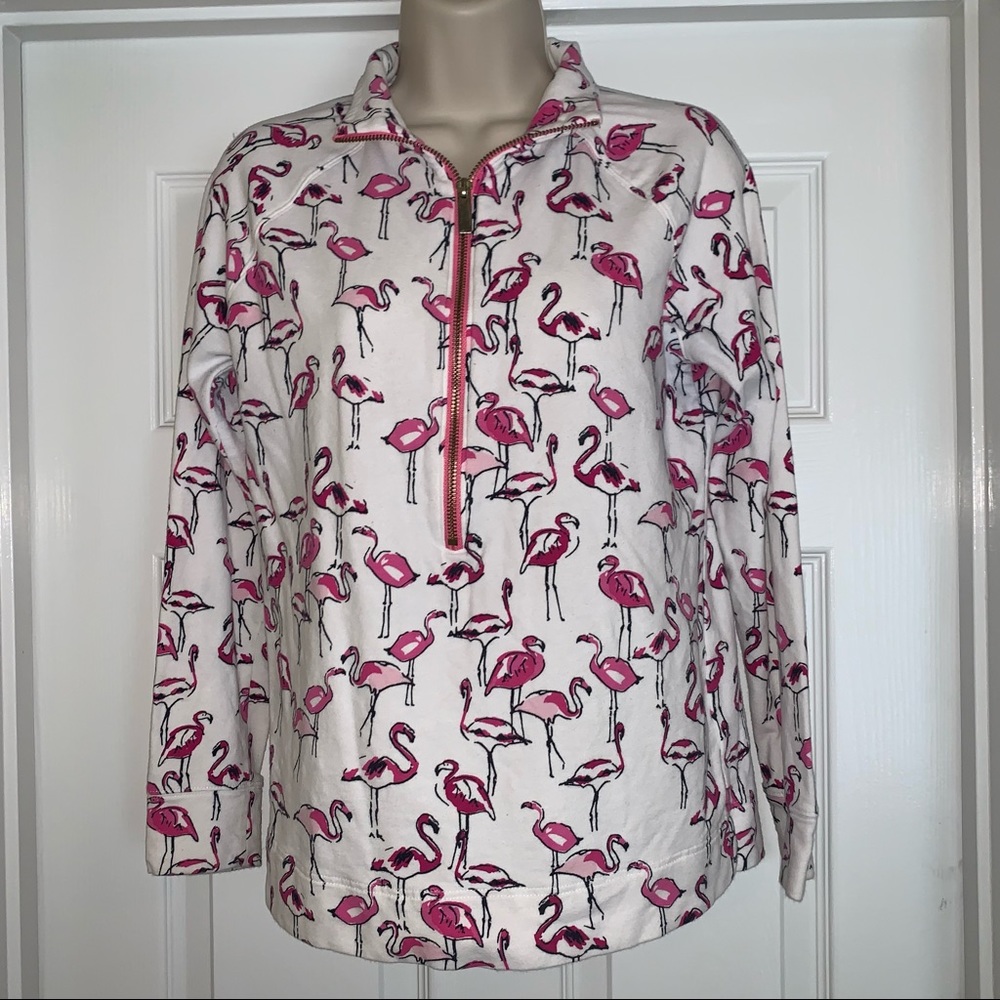 Crown & Ivy Beach Flamingo Popover